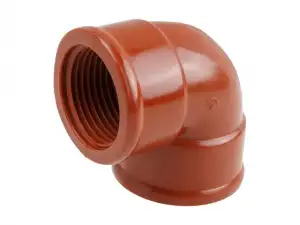 купить Колено ПП вн. 1" кор AV Engineering (Угольник для ПЭ (полиэтиленовых) труб)