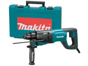 купить Перфоратор MAKITA HR 2641 в чем. (800 Вт, 2.4 Дж, 3 реж., патрон SDS-plus, вес 3.1 кг)