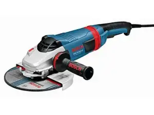 купить Двуручная углошлифмашина BOSCH GWS 22-180 LVI в кор. (2200 Вт, диск 180х22 мм, вибро, плавный пуск, без регул. об.)