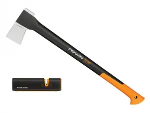 купить Топор-колун X21 FISKARS + точилка (комплект)