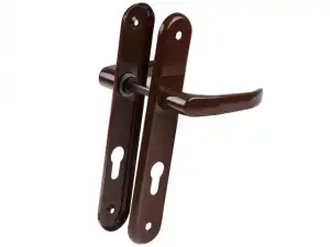купить Ручка дверная LENOX 72WB на длинной планке (коричневый) (gamar)