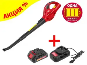 купить Аккум. воздуходувка WORTEX BB 1218 D + АКЦИЯ! (Скидка на комплект -10%!)