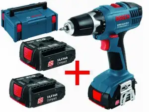 купить Аккум. дрель-шуруповерт BOSCH GSR 14,4-2 LI L-BOXX (14.4 В, 3 акк., 1.3 А/ч Li-Ion, 2 скор., 34 Нм, шурупы до 7 мм)