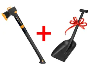 купить Топор-колун Fiskars Solid + Лопата автомобильная FISKARS Solid (ПРОМО)