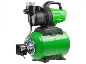 купить Станция водоснабжения автоматическая ECO GFP-1200 (1200 Вт, 3600 л/ч, 48 м, 4,8 бар макс, корпус бака сталь, корпус насоса пластик, бак 24л.)