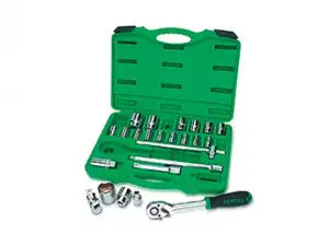 купить Набор головок 1/2" 8-32мм 24предм. 6гр. TOPTUL
