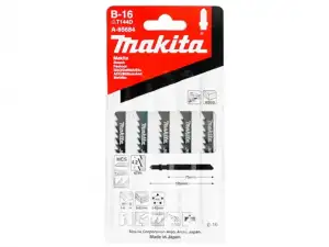 купить Пилка лобз. по дереву B-16 (5 шт.) MAKITA (пропил прямой, тонкий,)