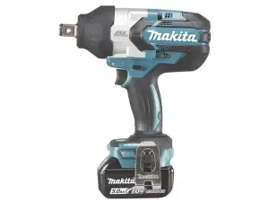 купить Аккум. ударный гайковерт MAKITA DTW 1001 Z в кор. + АКЦИЯ (BL1830B + DC18SD) (18.0 В, 1 акк., 3.0 А/ч Li-Ion, посадочн. квадрат 3/4 ", 1050 Нм, вес 3.