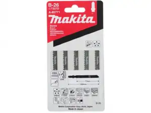 купить Пилка лобз. по дереву с гвоздями B-26 (5 шт.) MAKITA (пропил криволинейный, аккуратный и чистый рез)