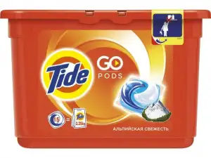 купить Гель для стирки в капсулах унив. Альпийская свежесть 15х25,2 г Tide