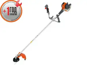 купить Мотокоса OLEO-MAC BC 24T с ножом и головкой (0.90 кВт, 1.2 л.с., 21.7 см3, нож 255х25.4 мм, 3 зуб., вес 5.2 кг)