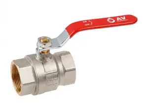 купить Кран шаровый 1 1/4' вн.-вн. ручка PN25 AV Engineering