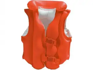 купить Надувной жилет для плавания Deluxe, 50х47 см, INTEX (от 3 до 6 лет)