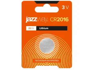 купить Батарейка CR2016 3V lithium 1шт. JAZZWAY