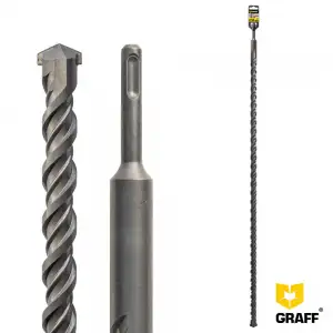 купить Бур (сверло) по бетону 14x950x1000 мм SDS-plus GRAFF