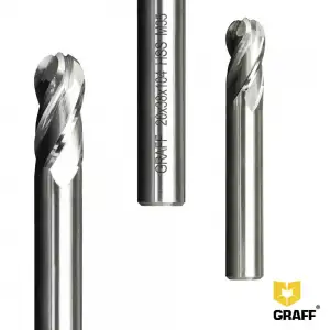 купить Фреза концевая радиусная 20х104х38х20 мм по металлу HSS M35 GRAFF