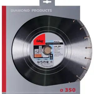 купить Алмазный диск (по бетону) Beton Pro 350x2,8x25,4/30 FUBAG 10350-6