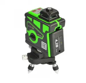 купить Уровень лазерный самовыравнивающийся Zitrek LL12-GL-2Li-MC зеленый луч