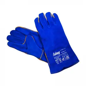 купить Сварочные краги на подкладке синие FUBAG FWGN 9B