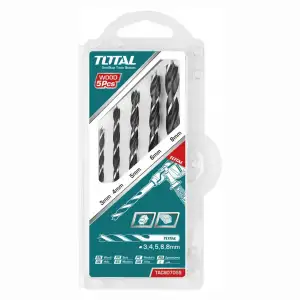 купить Набор сверл по дереву TOTAL TACSD7055 (5шт)