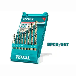 купить Набор сверл по металлу TOTAL TACSD0095 (9 шт)
