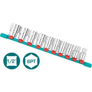 купить Набор головок 1/2 " TOTAL THT121101 (10шт)