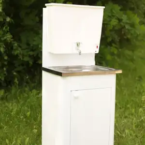 купить Умывальник «Метлес»  с  водонагревателем ЭВБО 22 л. (белый)
