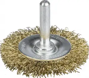 купить STAYER ″PROFESSIONAL″. Щетка дисковая для дрели, витая латунированная стальная проволока 0,3мм, 50мм