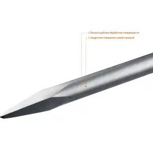 купить ЗУБР БУРАН HEX 30 Зубило пикообразное 600 мм