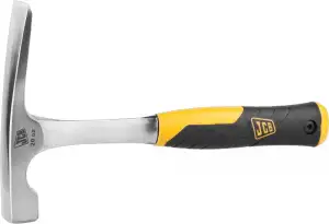 купить Молоток каменщика JCB цельнокованый, двухкомпонентная виброгасящая рукоятка, 550г