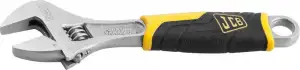 купить Ключ JCB разводной, хромированное покрытие, двухкомпонентная рукоятка, CrV cталь, 150мм