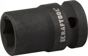 купить Торцовая головка KRAFTOOL ″INDUSTRIE QUALITAT″ ударная (1/2″), FLANK, Cr-Mo, фосфатированная, 14 мм
