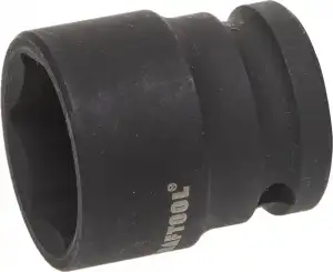 купить Торцовая головка KRAFTOOL ″INDUSTRIE QUALITAT″ ударная (1/2″), FLANK, Cr-Mo, фосфатированная, 24 мм