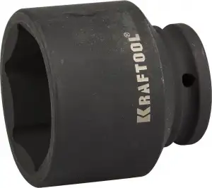 купить Торцовая головка KRAFTOOL ″INDUSTRIE QUALITAT″ ударная (3/4″), FLANK, Cr-Mo, фосфатированная, 50 мм