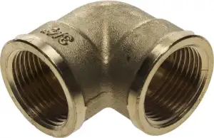 купить Уголок GENERAL FITTINGS латунь, г/г, 3/4″