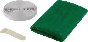купить Сетка STAYER ″COMFORT″ противомоскитная для окна, с крепежной лентой, зеленая, ПЭТ, 1,1 х 1,3м