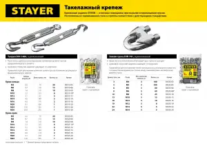 купить Зажим троса DIN 741, 10мм, 25 шт, оцинкованный, STAYER