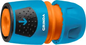 купить GRINDA PROLine TU, 1/2″-3/4″, соединитель универсальный быстросъёмный, для шланга, из ударопрочного пластика с TPR