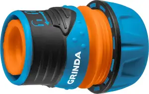 купить GRINDA PROLine TL-12, 1/2″, соединитель быстросъёмный для шланга, с запирающим механизмом, из ударопрочного пластика с TPR