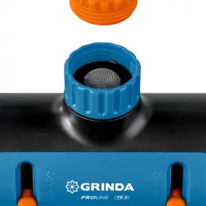 купить GRINDA PROLine TS-2, 3/4″-1″, распределитель двухканальный, поливочный, с внутренней резьбой