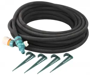 купить RACO 1/2″x15м, шланг сочащийся в комплекте с клапаном, колышками и соединителем c автостопом