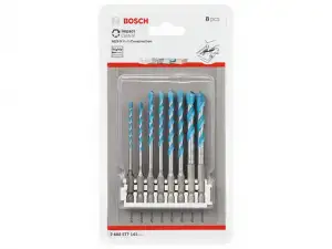 купить Набор универсальных сверл 3-8 мм Hex-9 MultiConstruction BOSCH 8шт