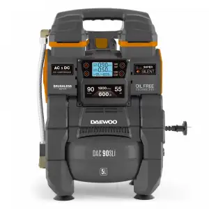 купить Компрессор аккумуляторный 21В / 220В DAEWOO DAC 90S Li