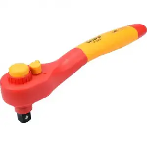 купить Ключ трещоточный для головок 1/2" 36Т  L250мм CrV 1000V "Yato"