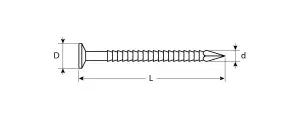 купить ЗУБР 80 х 3.1 мм, ершеные гвозди, цинк, 16 шт (4-305146-31-080)