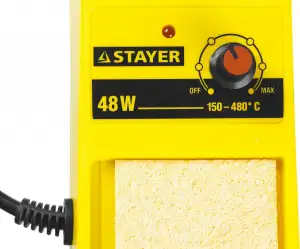 купить STAYER MAXTerm 48Вт 100-480°C, Паяльная станция (55371)