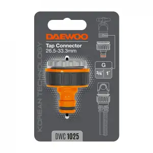 купить Адаптер для кранов с внешней резьбой G3/4 ' и 1' (26,5-33,3mm) DAEWOO DWC 1025