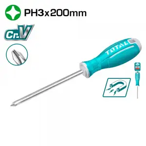 купить Oтвертка крестовая PH3 200мм TOTAL TSDRSPH3200