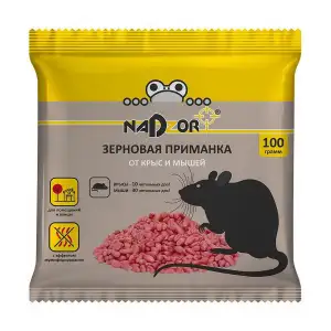купить Зерновая приманка от мышей и крыс, 100 гр. - i_NASA367
