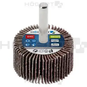 купить Круг шлифовальный лепестковый на шпильке 80x40x6 G80 - HT8D022